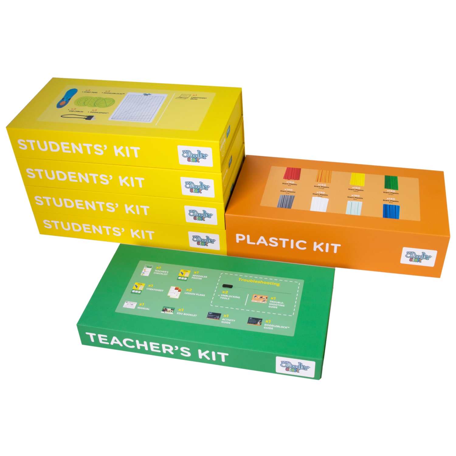 3Doodler Start Learning packs, 12 długopisów do druku 3D z akcesoriami