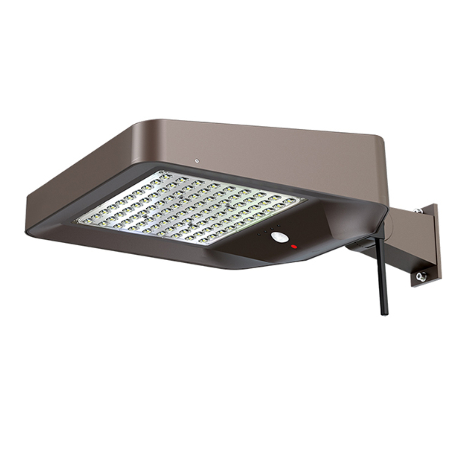 Solar-Arealleuchte AAL-02A Navigator, bis 5000 lm, Panel 30 W, PIR, IP66, IK10