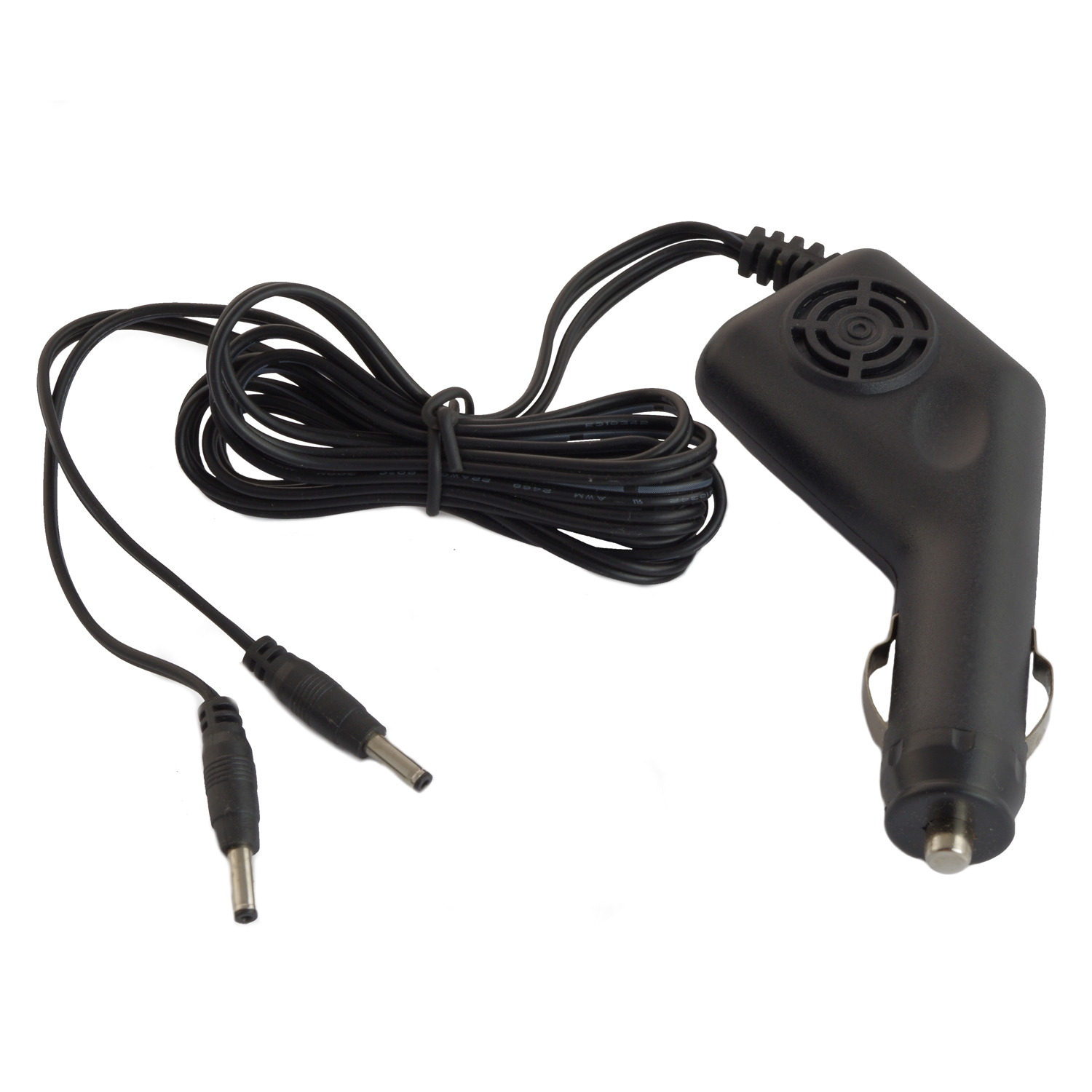 Chargeur allume-cigare 12 V pour batteries Glovii 7,4 V, deux connecteurs