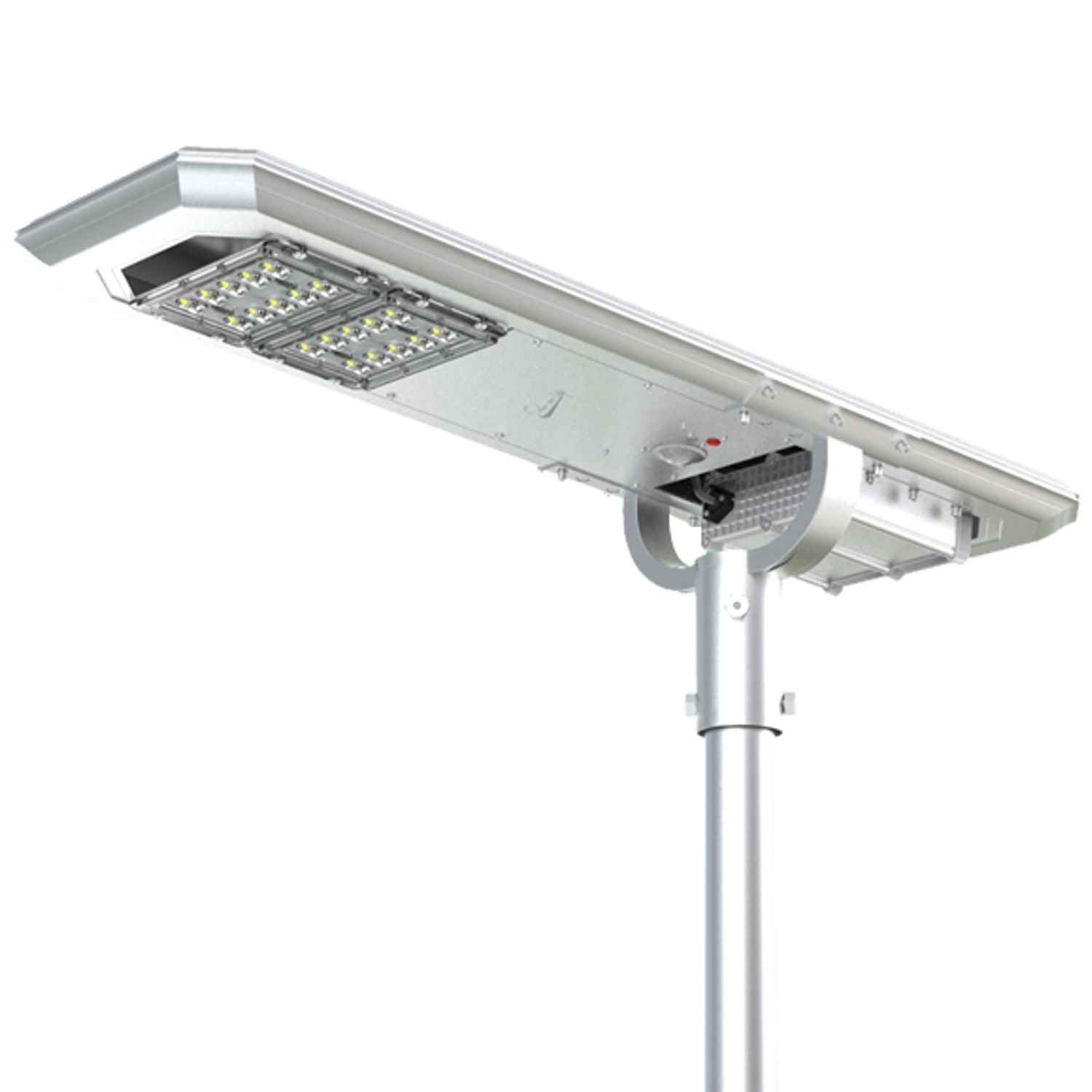 Соларна лампа ATLAS 4000 lm, LED x40, panel 38,4 W, Датчици